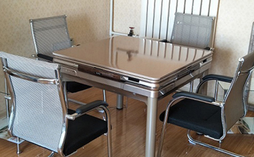 新和全自动新和新和麻将机安装现场